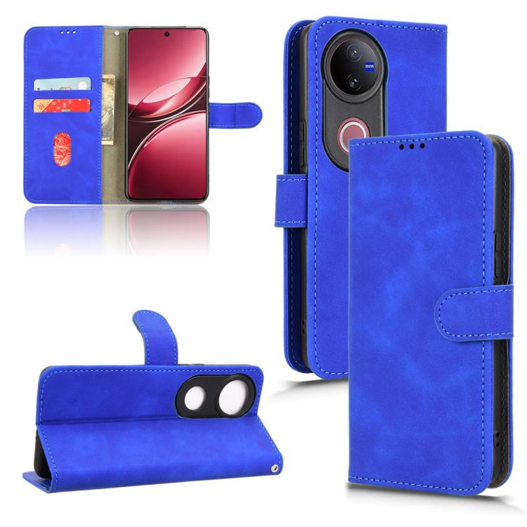Skin Feel Magnetic Flip Leather Phone Case, For vivo Y04 4G, For vivo V50, For vivo iQOO 13, For vivo Y19s 4G Global