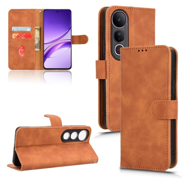 Skin Feel Magnetic Flip Leather Phone Case, For vivo V60 5G, For vivo S30 Pro mini, For vivo V50 Lite 4G / 5G Global, For vivo Y29 4G Global