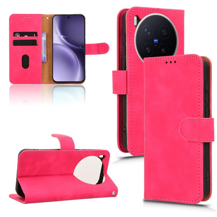 Skin Feel Magnetic Flip Leather Phone Case, For vivo Y500i 5G, For vivo S50 Pro mini 5G, For vivo iQOO 15, For vivo X300 Pro