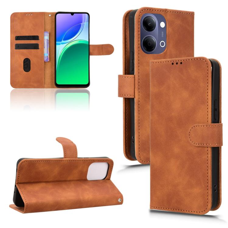 Skin Feel Magnetic Flip Leather Phone Case, For vivo Y600 Pro 5G, For vivo T5 Pro 5G, For vivo Y21 5G 2026 / Y05 4G, For vivo V70 FE 5G