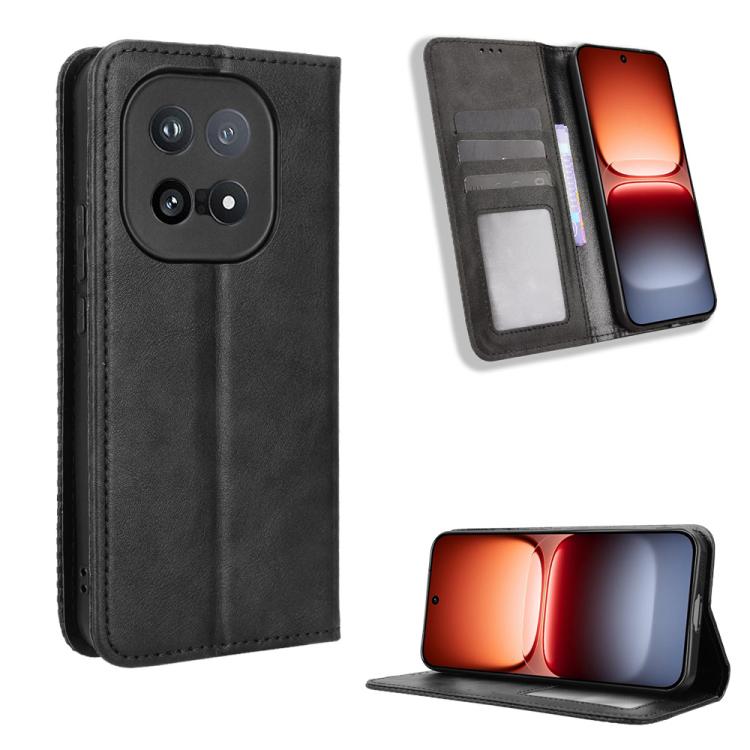 Magnetic Buckle Retro Texture Leather Phone Case, For vivo iQOO 15 5G, For vivo X300 Pro, For vivo X300, For vivo V60 Lite 4G / 5G, For vivo Y31 5G 2025, For vivo Y400 4G / 5G / iQOO Z10 Lite 4G