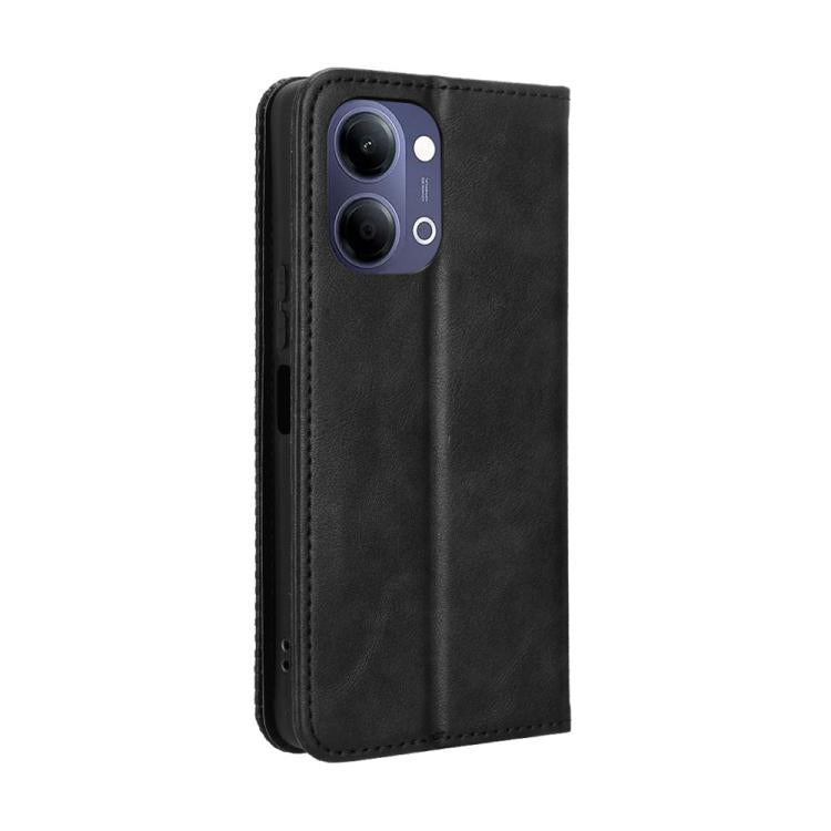 Magnetic Buckle Retro Texture Leather Phone Case, For vivo Y21 5G / Y05 4G, For vivo V70 FE 5G, For vivo V70 5G / V70 Elite 5G, For vivo iQOO Z11 Turbo 5G / 15R 5G, For vivo Y31d 4G / Y500i 5G, For vivo Y500 Pro 5G