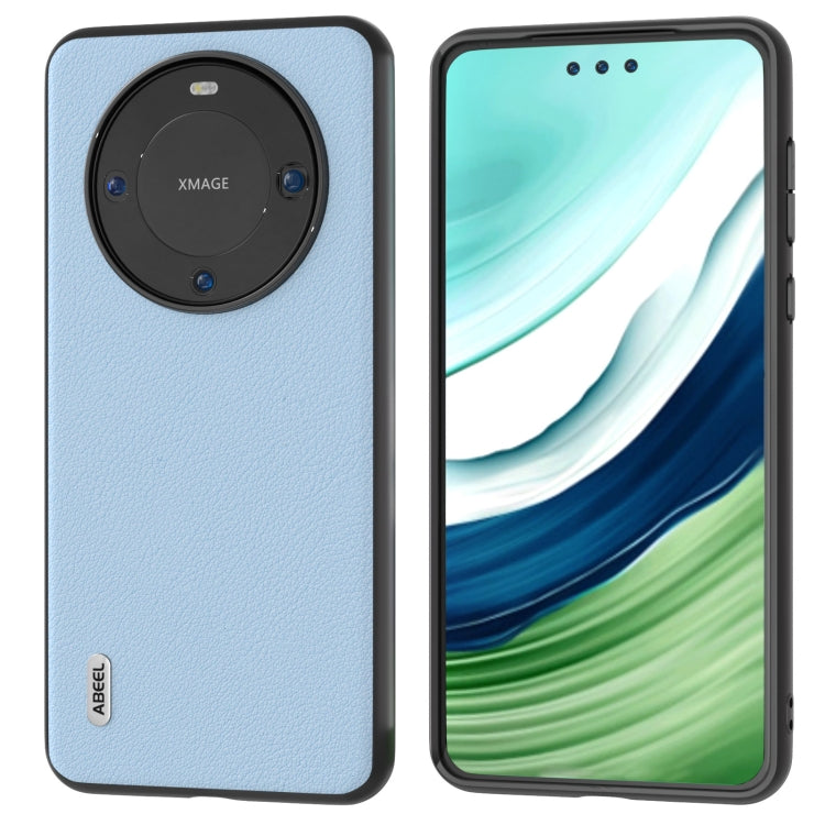 ABEEL Genuine Leather Wave Black Edge Phone Case, For Huawei Mate X3, For Huawei Mate 60 Mobile Accessories - APEXEL INDIA - Mobile Lens - Mobile Camera Lens - Cellphone Accessories - Phone Lens - Smartphone Lens