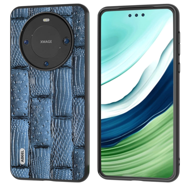 ABEEL Genuine Leather Mahjong Texture Series Phone Case, For Huawei Mate 60, For Huawei Mate X3 Mobile Accessories - APEXEL INDIA - Mobile Lens - Mobile Camera Lens - Cellphone Accessories - Phone Lens - Smartphone Lens