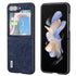 ABEEL Retro Litchi Texture PU Phone Case, For Samsung Galaxy Z Flip5, For Samsung Galaxy Z Fold5 Samsung Accessories - APEXEL INDIA - Mobile Lens - Mobile Camera Lens - Cellphone Accessories - Phone Lens - Smartphone Lens