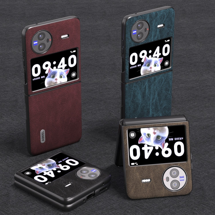 ABEEL Dream Litchi Texture PU Phone Case, For vivo X Flip, For vivo X Fold2 OnePlus & OPPO Accessories - APEXEL INDIA - Mobile Lens - Mobile Camera Lens - Cellphone Accessories - Phone Lens - Smartphone Lens