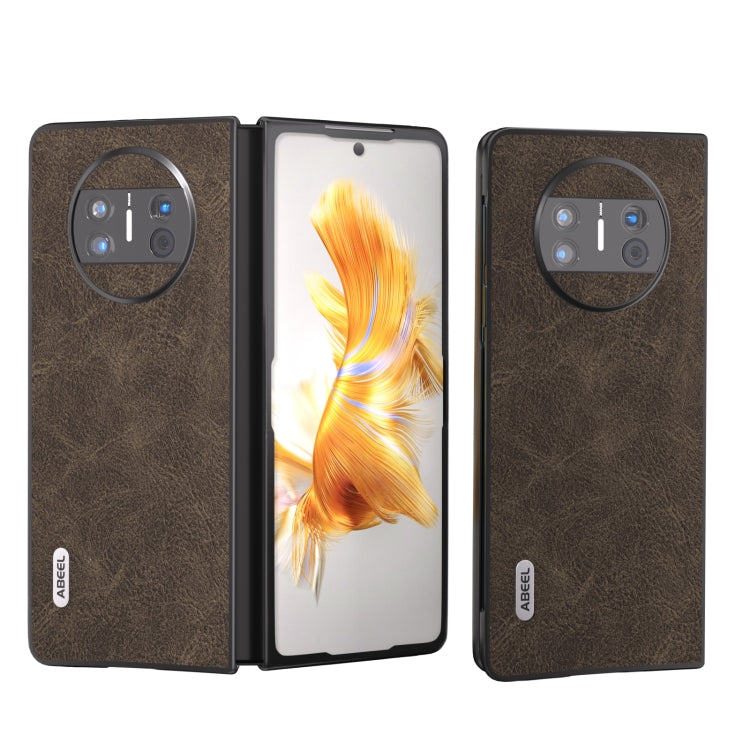 ABEEL Dream Litchi Texture PU Phone Case, For Huawei Mate X5, For Huawei Mate X3, For Huawei P60 Pocket, For Huawei Mate 60 Pro Mobile Accessories - APEXEL INDIA - Mobile Lens - Mobile Camera Lens - Cellphone Accessories - Phone Lens - Smartphone Lens