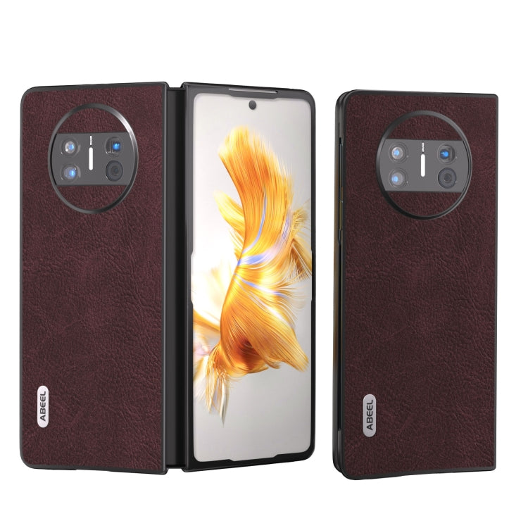 ABEEL Dream Litchi Texture PU Phone Case, For Huawei Mate X5, For Huawei Mate X3, For Huawei P60 Pocket, For Huawei Mate 60 Pro Mobile Accessories - APEXEL INDIA - Mobile Lens - Mobile Camera Lens - Cellphone Accessories - Phone Lens - Smartphone Lens