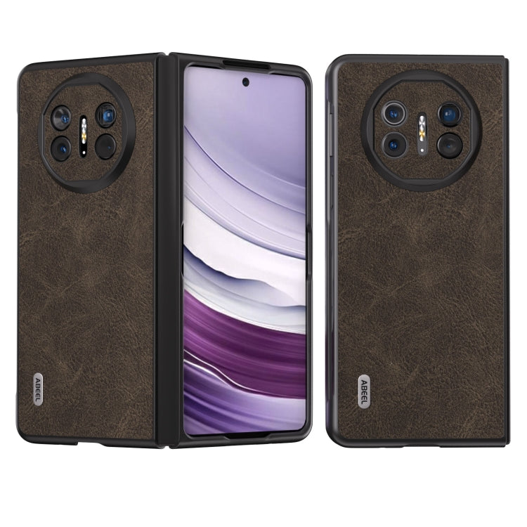 ABEEL Dream Litchi Texture PU Phone Case, For Huawei Mate X5, For Huawei Mate X3, For Huawei P60 Pocket, For Huawei Mate 60 Pro Mobile Accessories - APEXEL INDIA - Mobile Lens - Mobile Camera Lens - Cellphone Accessories - Phone Lens - Smartphone Lens