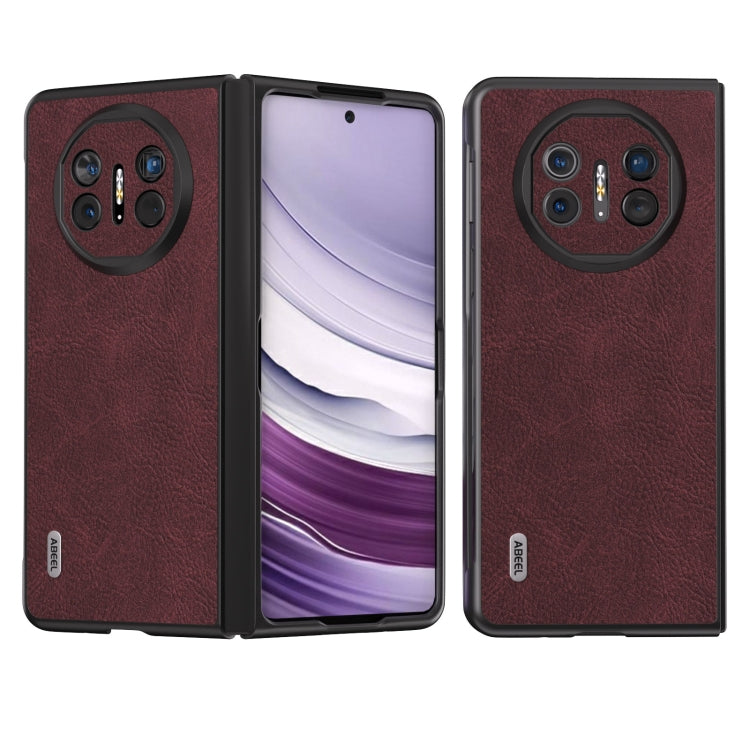ABEEL Dream Litchi Texture PU Phone Case, For Huawei Mate X5, For Huawei Mate X3, For Huawei P60 Pocket, For Huawei Mate 60 Pro Mobile Accessories - APEXEL INDIA - Mobile Lens - Mobile Camera Lens - Cellphone Accessories - Phone Lens - Smartphone Lens