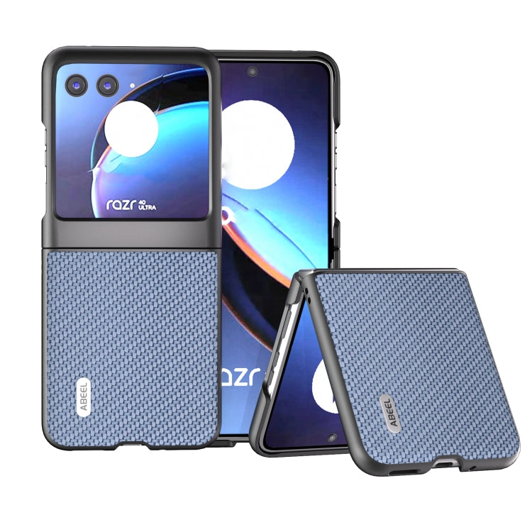ABEEL Carbon Fiber Texture Protective Phone Case, For Motorola Razr 40 Ultra Mobile Accessories - APEXEL INDIA - Mobile Lens - Mobile Camera Lens - Cellphone Accessories - Phone Lens - Smartphone Lens