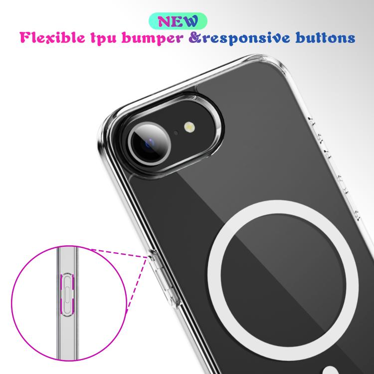 MagSafe Clear Acrylic PC +TPU Phone Case, For iPhone 16e, For iPhone 16 Pro Max, For iPhone 16 Pro, For iPhone 16 Plus, For iPhone 16, For iPhone 15 Pro Max, For iPhone 15 Pro, For iPhone 15 Plus, For iPhone 15 Apple Accessories engmag3910 iPhone 16e - APEXEL INDIA - Mobile Lens - Mobile Camera Lens - Cellphone Accessories - Phone Lens - Smartphone Lens