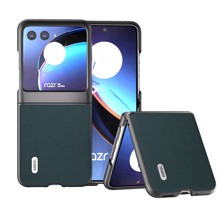 ABEEL Genuine Leather Luolai Series Phone Case, For Motorola Razr 50 Ultra, For Motorola Razr 50, For Motorola Razr 40, For Motorola Razr 40 Ultra engabe3720 Mobile Accessories - APEXEL INDIA - Mobile Lens - Mobile Camera Lens - Cellphone Accessories - Phone Lens - Smartphone Lens