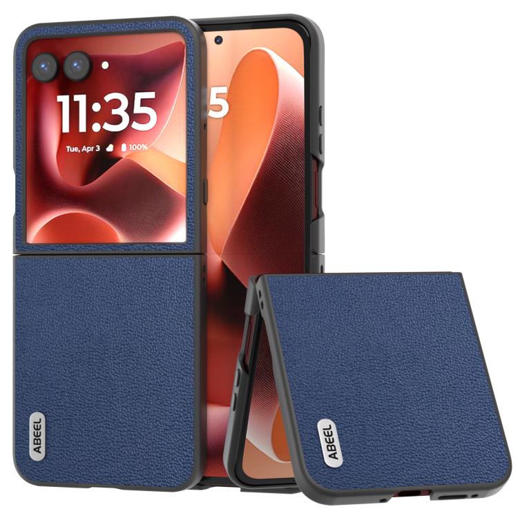 ABEEL Genuine Leather Luolai Series Phone Case, For Motorola Razr 60 Ultra, For Motorola Razr 50 Ultra, For Motorola Razr 50, For Motorola Razr 40, For Motorola Razr 40 Ultra Mobile Accessories - APEXEL INDIA - Mobile Lens - Mobile Camera Lens - Cellphone Accessories - Phone Lens - Smartphone Lens