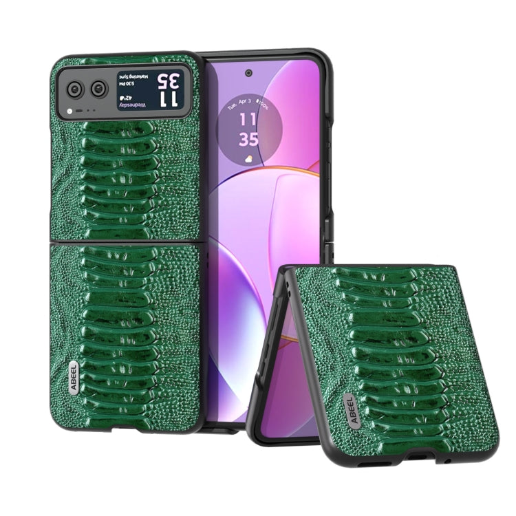 ABEEL Genuine Leather Weilai Series Phone Case, For Motorola Razr 50 Ultra, For Motorola Razr 50, For Motorola Razr 40, For Motorola Razr 40 Ultra Mobile Accessories - APEXEL INDIA - Mobile Lens - Mobile Camera Lens - Cellphone Accessories - Phone Lens - Smartphone Lens