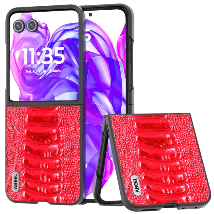 ABEEL Genuine Leather Weilai Series Phone Case, For Motorola Razr 50 Ultra, For Motorola Razr 50, For Motorola Razr 40, For Motorola Razr 40 Ultra Mobile Accessories - APEXEL INDIA - Mobile Lens - Mobile Camera Lens - Cellphone Accessories - Phone Lens - Smartphone Lens