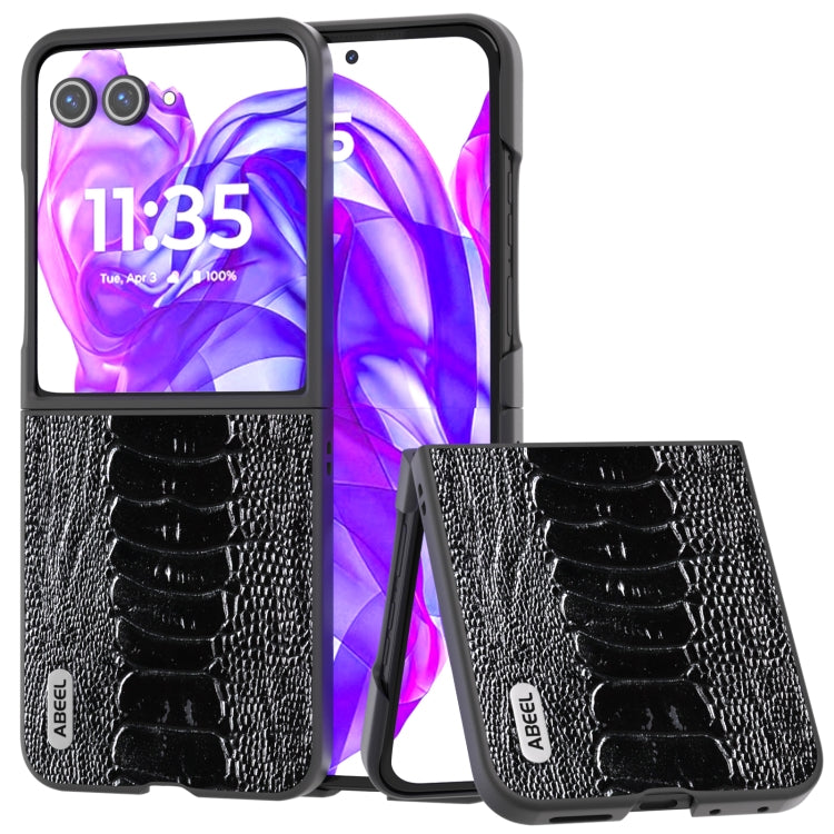 ABEEL Genuine Leather Weilai Series Phone Case, For Motorola Razr 50 Ultra, For Motorola Razr 50, For Motorola Razr 40, For Motorola Razr 40 Ultra Mobile Accessories - APEXEL INDIA - Mobile Lens - Mobile Camera Lens - Cellphone Accessories - Phone Lens - Smartphone Lens