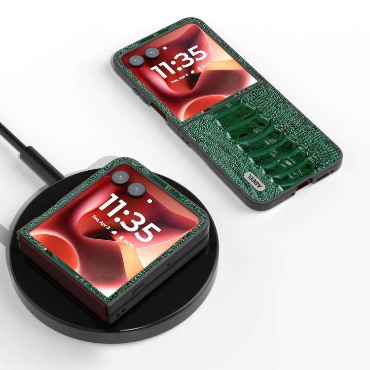 ABEEL Genuine Leather Weilai Series Phone Case, For Motorola Razr 60 Ultra, For Motorola Razr 50 Ultra, For Motorola Razr 50, For Motorola Razr 40, For Motorola Razr 40 Ultra Mobile Accessories - APEXEL INDIA - Mobile Lens - Mobile Camera Lens - Cellphone Accessories - Phone Lens - Smartphone Lens