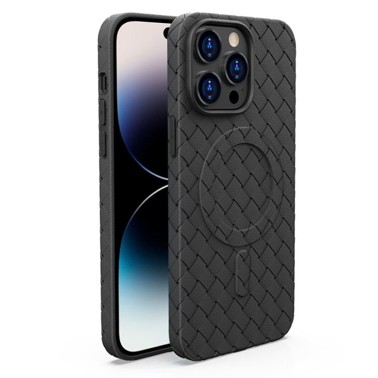 Woven Pattern MagSafe Magnetic Cooling Phone Case, For iPhone 14, For iPhone 14 Pro, For iPhone 14 Pro Max, For iPhone 13 Pro Max Apple Accessories engwov3915 iPhone 14 - APEXEL INDIA - Mobile Lens - Mobile Camera Lens - Cellphone Accessories - Phone Lens - Smartphone Lens