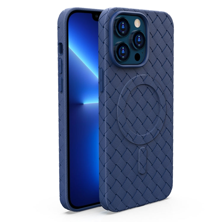 Woven Pattern MagSafe Magnetic Cooling Phone Case, For iPhone 13 Pro, For iPhone 13 Apple Accessories engwov3916 More iPhone Cases - APEXEL INDIA - Mobile Lens - Mobile Camera Lens - Cellphone Accessories - Phone Lens - Smartphone Lens