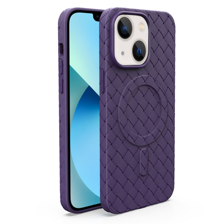 Woven Pattern MagSafe Magnetic Cooling Phone Case, For iPhone 13 Pro, For iPhone 13 Apple Accessories engwov3916 More iPhone Cases - APEXEL INDIA - Mobile Lens - Mobile Camera Lens - Cellphone Accessories - Phone Lens - Smartphone Lens