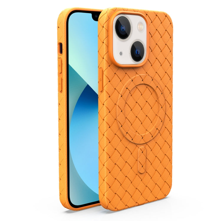 Woven Pattern MagSafe Magnetic Cooling Phone Case, For iPhone 13 Pro, For iPhone 13 Apple Accessories engwov3916 More iPhone Cases - APEXEL INDIA - Mobile Lens - Mobile Camera Lens - Cellphone Accessories - Phone Lens - Smartphone Lens
