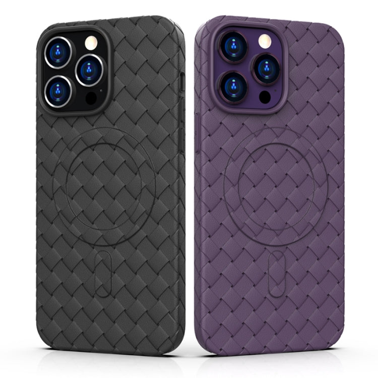 Woven Pattern MagSafe Magnetic Cooling Phone Case, For iPhone 13 Pro, For iPhone 13 Apple Accessories engwov3916 More iPhone Cases - APEXEL INDIA - Mobile Lens - Mobile Camera Lens - Cellphone Accessories - Phone Lens - Smartphone Lens