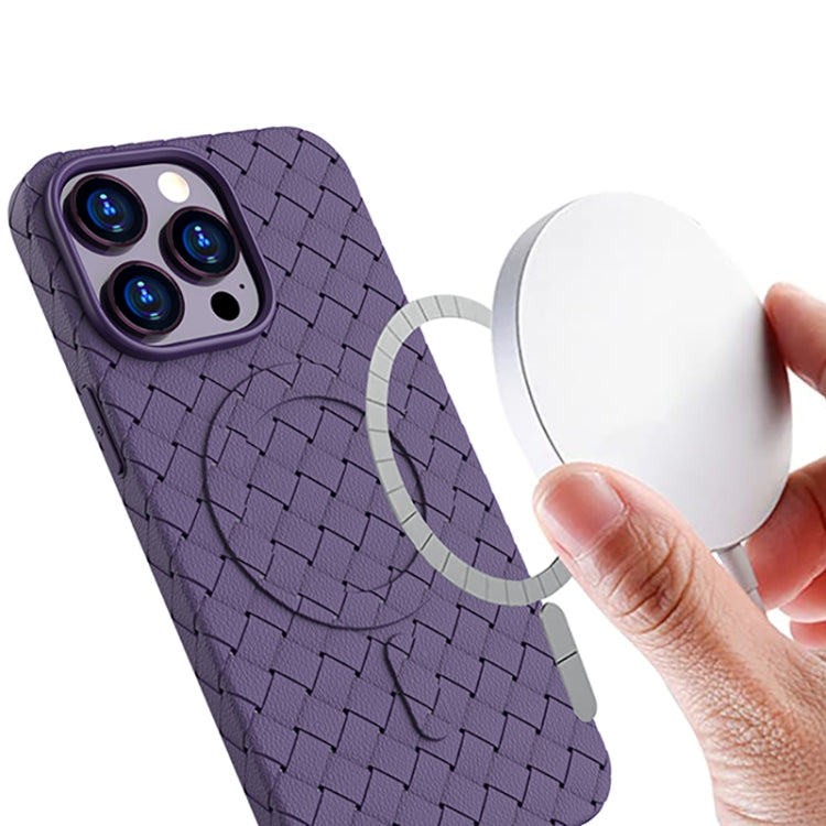 Woven Pattern MagSafe Magnetic Cooling Phone Case, For iPhone 13 Pro, For iPhone 13 Apple Accessories engwov3916 More iPhone Cases - APEXEL INDIA - Mobile Lens - Mobile Camera Lens - Cellphone Accessories - Phone Lens - Smartphone Lens