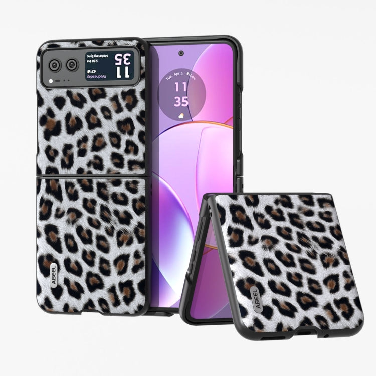 ABEEL Black Edge Leopard Phone Case, For Motorola Razr 40, For Motorola Razr 40 Ultra Mobile Accessories - APEXEL INDIA - Mobile Lens - Mobile Camera Lens - Cellphone Accessories - Phone Lens - Smartphone Lens