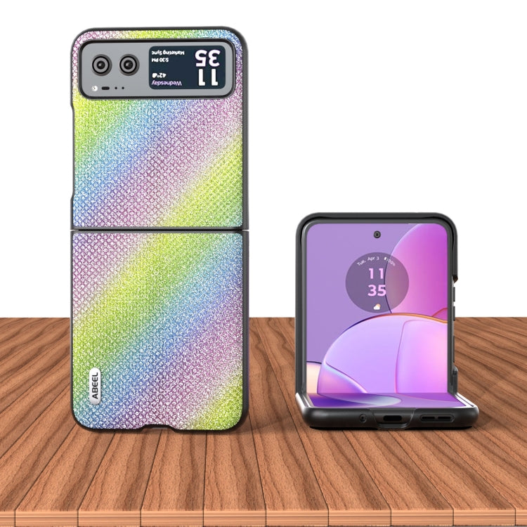 ABEEL Diamond Series Black Edge Phone Case, For Motorola Razr 40, For Motorola Razr 40 Ultra Mobile Accessories - APEXEL INDIA - Mobile Lens - Mobile Camera Lens - Cellphone Accessories - Phone Lens - Smartphone Lens