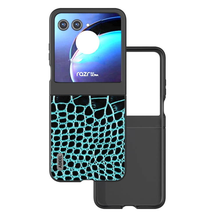 ABEEL Genuine Leather Crocodile Pattern Black Edge Phone Case, For Motorola Razr 50 Ultra, For Motorola Razr 50, For Motorola Razr 40 Ultra engabe3730 Mobile Accessories - APEXEL INDIA - Mobile Lens - Mobile Camera Lens - Cellphone Accessories - Phone Lens - Smartphone Lens