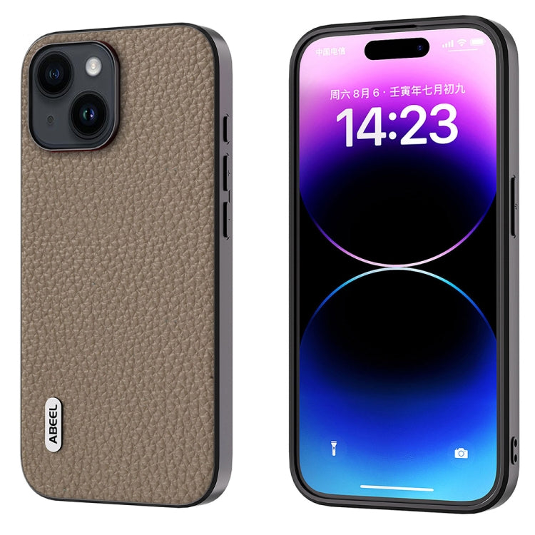 ABEEL Genuine Leather Litchi Texture Phone Case, For iPhone 15 Plus, For iPhone 15, For iPhone 14 Plus, For iPhone 14, For iPhone 14 Pro, For iPhone 14 Pro Max Apple Accessories - APEXEL INDIA - Mobile Lens - Mobile Camera Lens - Cellphone Accessories - Phone Lens - Smartphone Lens
