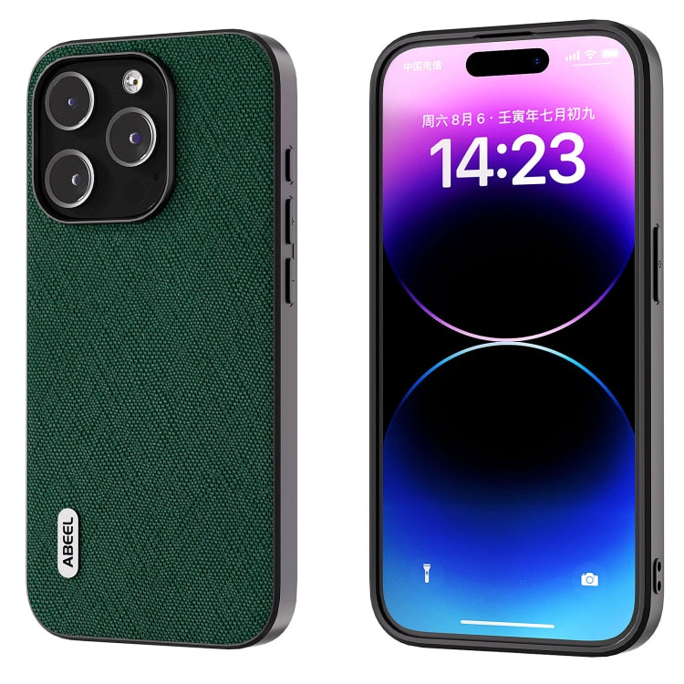 ABEEL Cross Texture Genuine Leather Phone Case, For iPhone 15 Plus, For iPhone 15, For iPhone 14 Plus, For iPhone 14, For iPhone 14 Pro, For iPhone 14 Pro Max Apple Accessories - APEXEL INDIA - Mobile Lens - Mobile Camera Lens - Cellphone Accessories - Phone Lens - Smartphone Lens