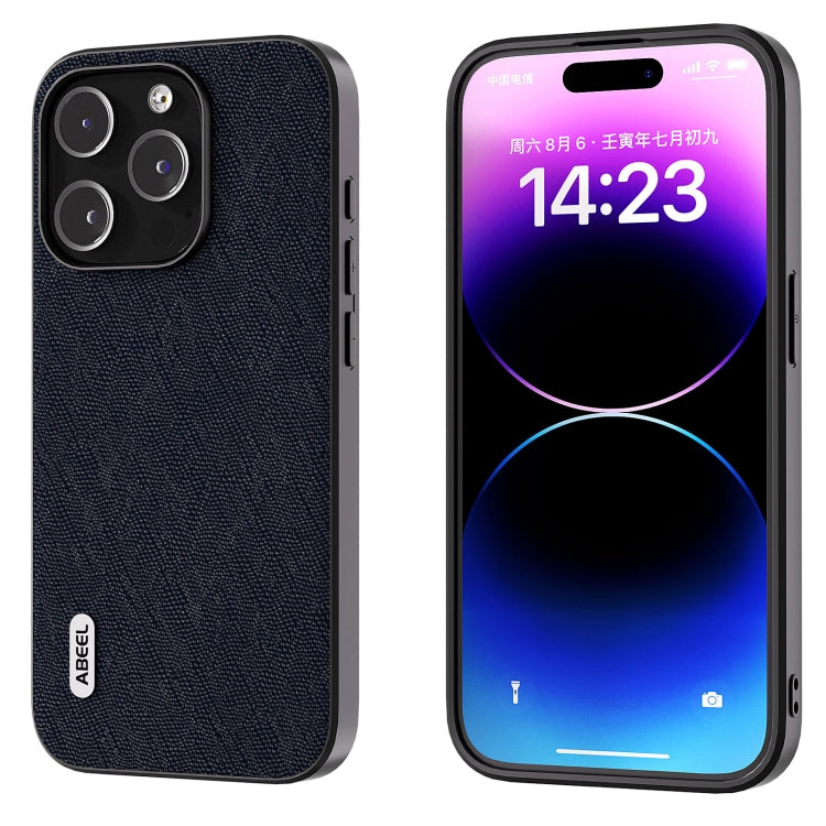 ABEEL Cross Texture Genuine Leather Phone Case, For iPhone 15 Plus, For iPhone 15, For iPhone 14 Plus, For iPhone 14, For iPhone 14 Pro, For iPhone 14 Pro Max Apple Accessories - APEXEL INDIA - Mobile Lens - Mobile Camera Lens - Cellphone Accessories - Phone Lens - Smartphone Lens