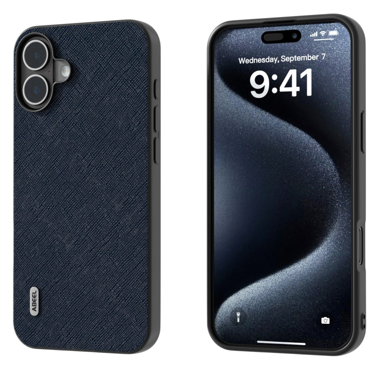 ABEEL Cross Texture Genuine Leather Phone Case, For iPhone 16 Pro Max, For iPhone 16 Pro, For iPhone 16 Plus, For iPhone 16, For iPhone 15 Pro Max, For iPhone 15 Pro Apple Accessories - APEXEL INDIA - Mobile Lens - Mobile Camera Lens - Cellphone Accessories - Phone Lens - Smartphone Lens
