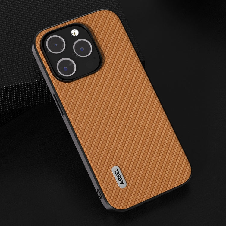 ABEEL Carbon Fiber Texture Protective Phone Case, For iPhone 15, For iPhone 14 Pro, For iPhone 14 Pro Max