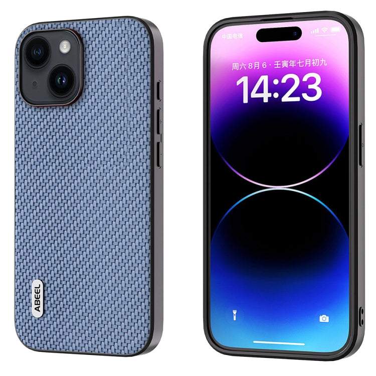 ABEEL Carbon Fiber Texture Protective Phone Case, For iPhone 15 Pro Max, For iPhone 15 Pro, For iPhone 15 Plus
