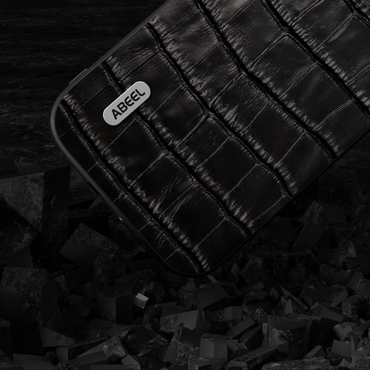 ABEEL Crocodile Texture Genuine Leather Phone Case, For iPhone 15 Plus, For iPhone 15, For iPhone 14 Plus, For iPhone 14, For iPhone 14 Pro, For iPhone 14 Pro Max Apple Accessories - APEXEL INDIA - Mobile Lens - Mobile Camera Lens - Cellphone Accessories - Phone Lens - Smartphone Lens