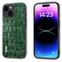 ABEEL Crocodile Texture Genuine Leather Phone Case, For iPhone 15 Plus, For iPhone 15, For iPhone 14 Plus, For iPhone 14, For iPhone 14 Pro, For iPhone 14 Pro Max Apple Accessories - APEXEL INDIA - Mobile Lens - Mobile Camera Lens - Cellphone Accessories - Phone Lens - Smartphone Lens
