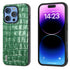 ABEEL Crocodile Texture Genuine Leather Phone Case, For iPhone 16 Pro Max, For iPhone 16 Pro, For iPhone 16 Plus, For iPhone 16, For iPhone 15 Pro Max, For iPhone 15 Pro Apple Accessories - APEXEL INDIA - Mobile Lens - Mobile Camera Lens - Cellphone Accessories - Phone Lens - Smartphone Lens