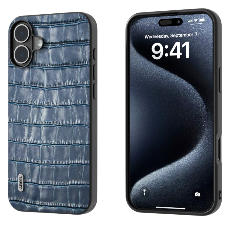 ABEEL Crocodile Texture Genuine Leather Phone Case, For iPhone 16 Pro Max, For iPhone 16 Pro, For iPhone 16 Plus, For iPhone 16, For iPhone 15 Pro Max, For iPhone 15 Pro Apple Accessories - APEXEL INDIA - Mobile Lens - Mobile Camera Lens - Cellphone Accessories - Phone Lens - Smartphone Lens