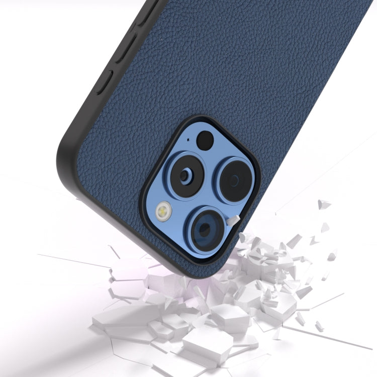 ABEEL Genuine Leather + PC Litchi Texture Phone Case, For iPhone 16 Pro Max, For iPhone 16 Pro, For iPhone 16 Plus, For iPhone 16, For iPhone 15 Pro Max, For iPhone 15 Pro Apple Accessories - APEXEL INDIA - Mobile Lens - Mobile Camera Lens - Cellphone Accessories - Phone Lens - Smartphone Lens