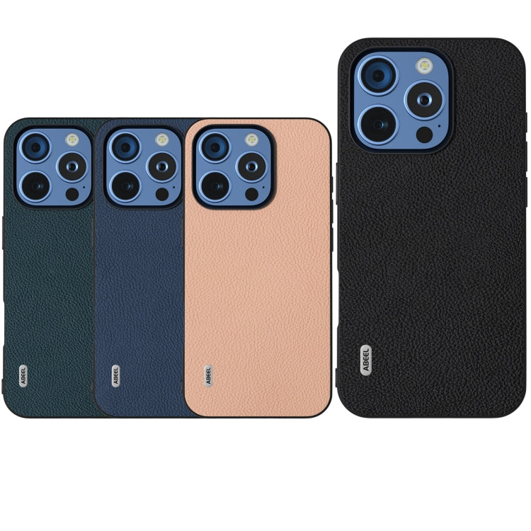 ABEEL Genuine Leather + PC Litchi Texture Phone Case, For iPhone 16 Pro Max, For iPhone 16 Pro, For iPhone 16 Plus, For iPhone 16, For iPhone 15 Pro Max, For iPhone 15 Pro Apple Accessories - APEXEL INDIA - Mobile Lens - Mobile Camera Lens - Cellphone Accessories - Phone Lens - Smartphone Lens