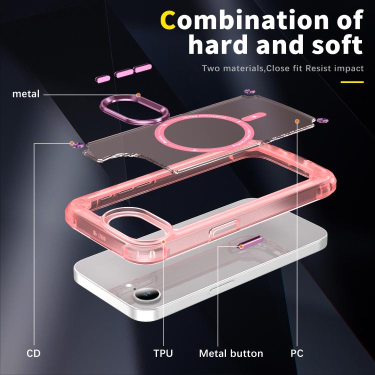 Skin Feel TPU + PC MagSafe Magnetic Phone Case, For iPhone 16e, For iPhone 16 Pro Max, For iPhone 16 Pro, For iPhone 16 Plus, For iPhone 16, For iPhone 15 Pro Max Apple Accessories engski3935 iPhone 16e - APEXEL INDIA - Mobile Lens - Mobile Camera Lens - Cellphone Accessories - Phone Lens - Smartphone Lens