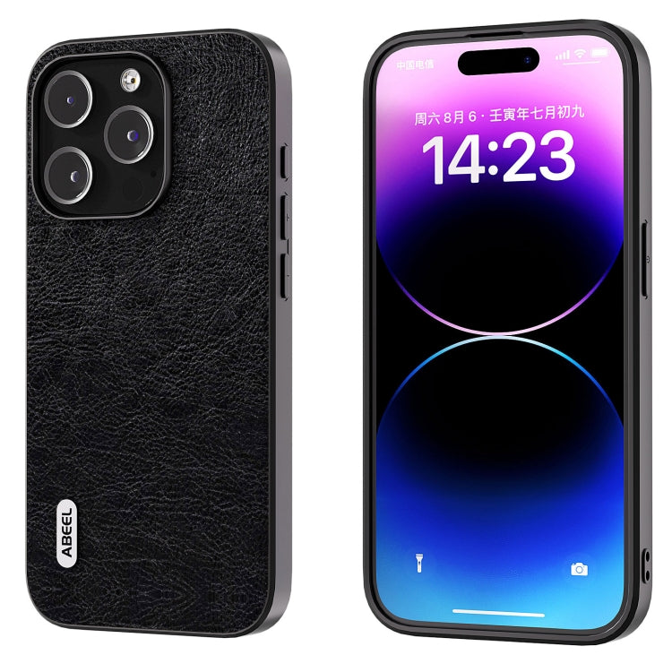 ABEEL Retro Litchi Texture PU Phone Case, For iPhone 15 Pro Max, For iPhone 15 Pro, For iPhone 15 Plus, For iPhone 15, For iPhone 14 Plus, For iPhone 14 Apple Accessories - APEXEL INDIA - Mobile Lens - Mobile Camera Lens - Cellphone Accessories - Phone Lens - Smartphone Lens