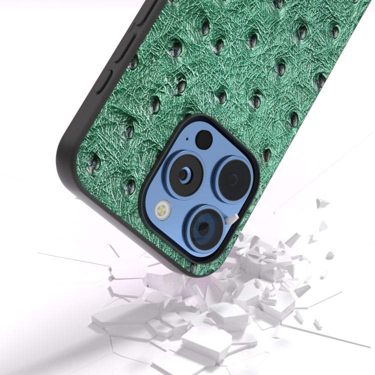 ABEEL Genuine Leather Ostrich Texture Phone Case Apple Accessories - APEXEL INDIA - Mobile Lens - Mobile Camera Lens - Cellphone Accessories - Phone Lens - Smartphone Lens