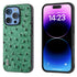ABEEL Genuine Leather Ostrich Texture Phone Case Apple Accessories - APEXEL INDIA - Mobile Lens - Mobile Camera Lens - Cellphone Accessories - Phone Lens - Smartphone Lens