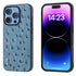 ABEEL Genuine Leather Ostrich Texture Phone Case Apple Accessories - APEXEL INDIA - Mobile Lens - Mobile Camera Lens - Cellphone Accessories - Phone Lens - Smartphone Lens