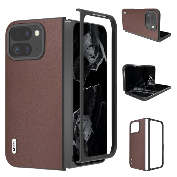 ABEEL Genuine Leather Xiaoya Series Phone Case, For Google Pixel 9 Pro Fold, For Google Pixel Fold Mobile Accessories - APEXEL INDIA - Mobile Lens - Mobile Camera Lens - Cellphone Accessories - Phone Lens - Smartphone Lens