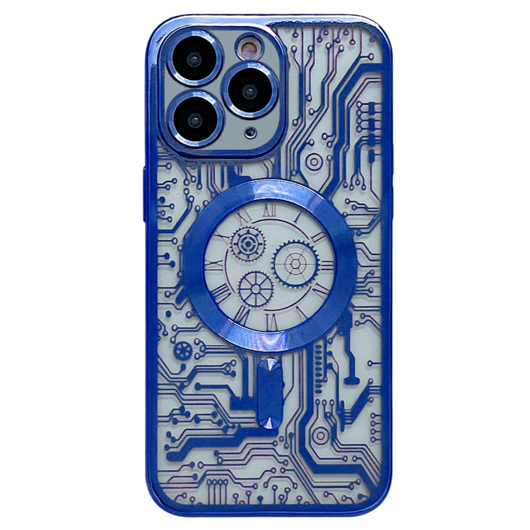 Electroplated Circuit Board Pattern MagSafe Phone Case, For iPhone 11 Pro Apple Accessories engele3945 More iPhone Cases - APEXEL INDIA - Mobile Lens - Mobile Camera Lens - Cellphone Accessories - Phone Lens - Smartphone Lens